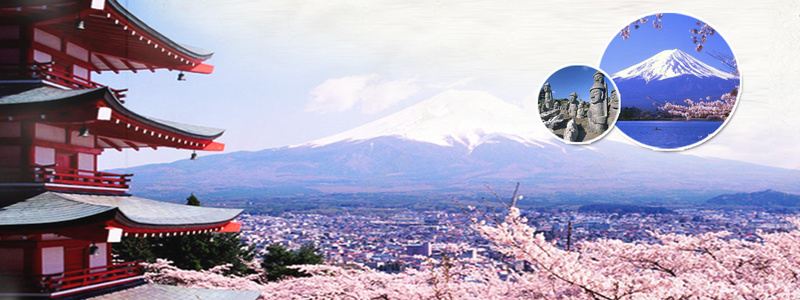 旅游bannerjpg设计背景_88icon https://88icon.com 其他 富士山 旅游 日本 樱花 樱花节 海报banner 美丽的富士山 韩国