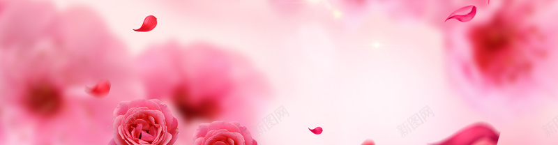 红色玫瑰背景bannerpsd设计背景_88icon https://88icon.com 海报banner 激情 火热 热情 狂欢 红色玫瑰背景banner 花瓣