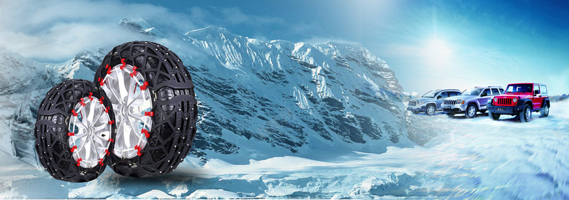 冬雪天气轮胎保养背景背景