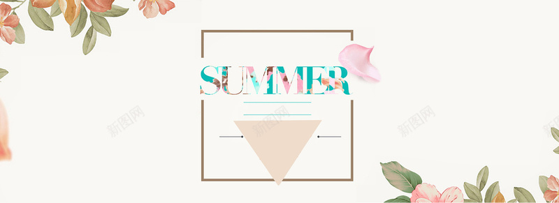 夏至淘宝背景Bannerpsd设计背景_88icon https://88icon.com summer 夏天 夏季 夏至 夏至背景 季节 小清新 开心 时光 节气 花 西瓜 高兴