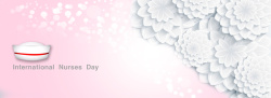 最美天使文化展架护士节医疗广告Banner高清图片