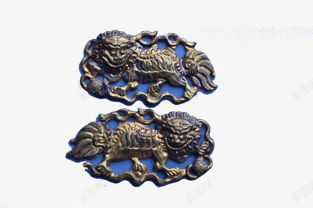 两个龙的印章png免抠素材_88icon https://88icon.com 中国龙 历史 古董 铜