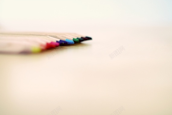彩色铅笔背景背景