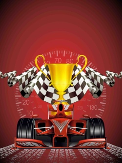 速度之战F1赛车之速度之战宣传海报背景模板高清图片