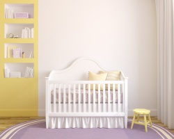 卧室相框清新婴儿房装修效果图高清图片