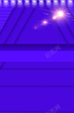 周年庆大气紫色广告背景