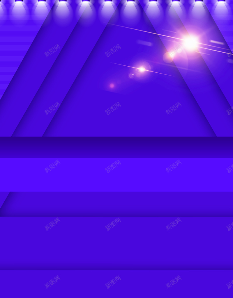 周年庆大气紫色广告psd设计背景_88icon https://88icon.com 周年庆 大气 广告 庆典 渐变 灯光 紫色 舞台