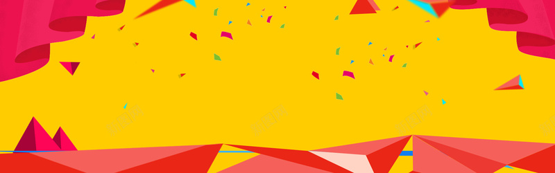 淘宝618节日狂欢几何简约海报背景psd设计背景_88icon https://88icon.com 618 三角形 丰富 几何 开心 彩色 扁平 拼接 渐变 狂欢 立体视觉 简约 红色 节日 黄色
