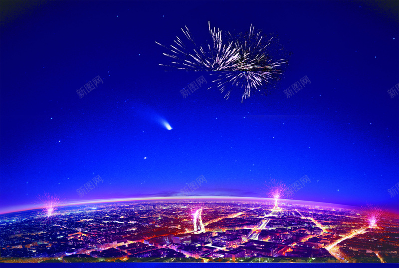 都市夜景海报PSD背景psd设计背景_88icon https://88icon.com 不夜城 夜景 夜色 天空 流星 灯光 烟花 道路 都市 霓虹PSD 霓虹灯