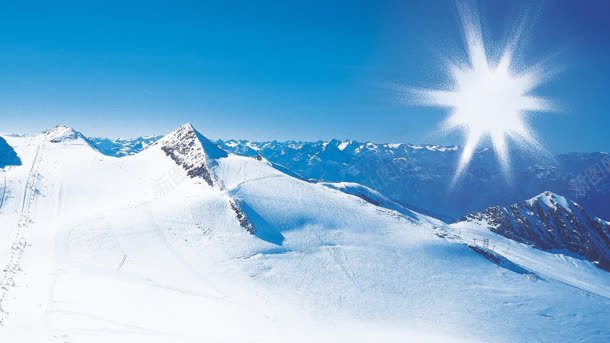 阳光下的雪山海报背景jpg设计背景_88icon https://88icon.com 海报 背景 阳光 雪山