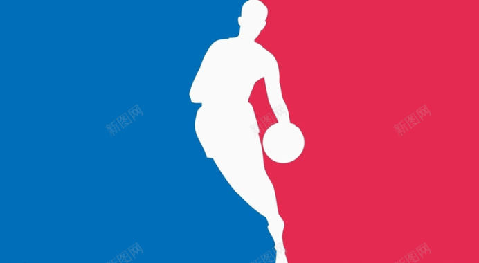 NBA篮球标志背景背景