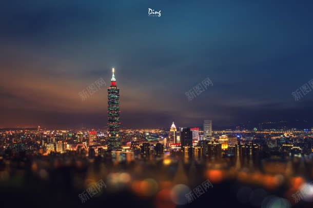 都市夜幕下的唯美jpg设计背景_88icon https://88icon.com 夜幕 都市