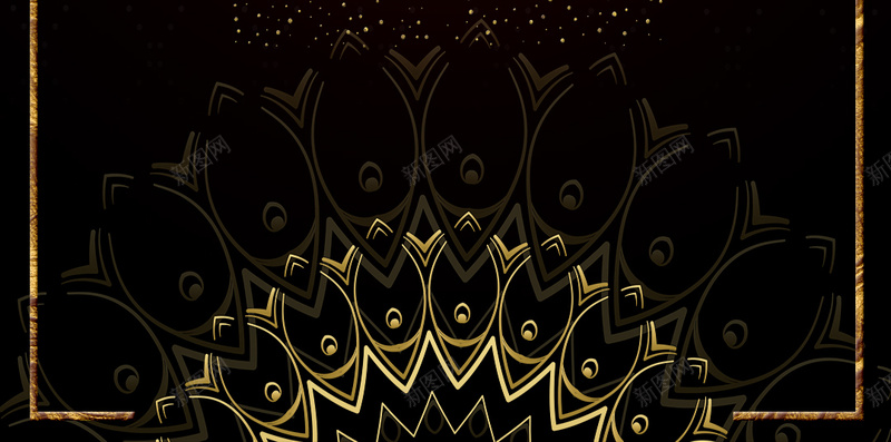 创意黑金12星座广告背景psd设计背景_88icon https://88icon.com 十二星座挂画 占星 双子座 处女座 天蝎座 星座占卜 星座海报 花纹 边框 金牛座 金色 魔蝎座