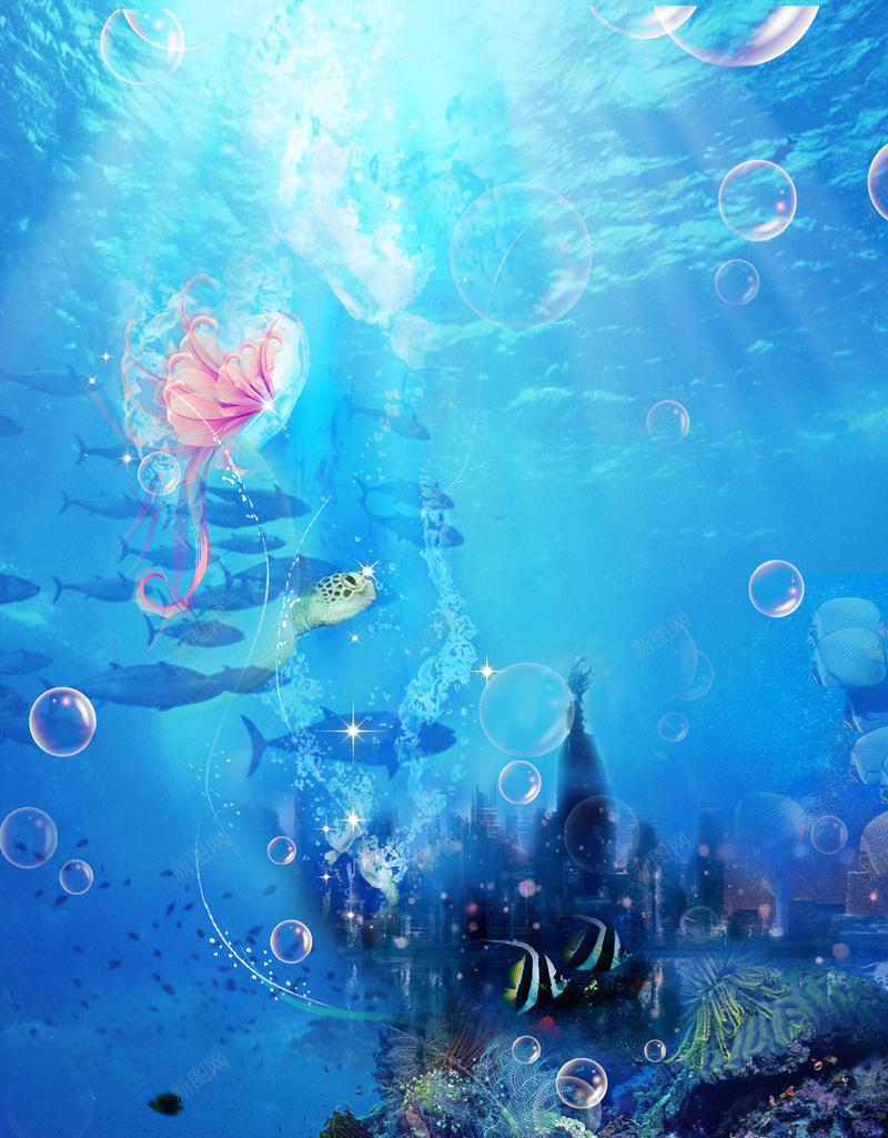 海底世界小美人鱼海报背景jpg设计背景_88icon https://88icon.com 儿童摄影 动漫 动漫动画 动画 卡通 小美人鱼 海底世界 海底世界小美人鱼图片图片下载 童话 设计