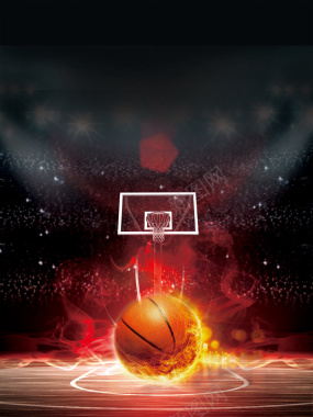 大学开学篮球社招生海报psd分层背景背景