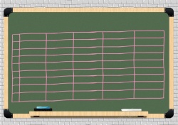 表格海报设计课程表海报背景高清图片