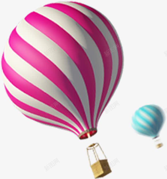 条纹马卡龙颜色气球效果png免抠素材_88icon https://88icon.com 效果 条纹 气球 设计 颜色