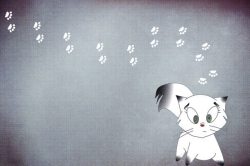 小猫纹理可爱卡通猫咪背景高清图片