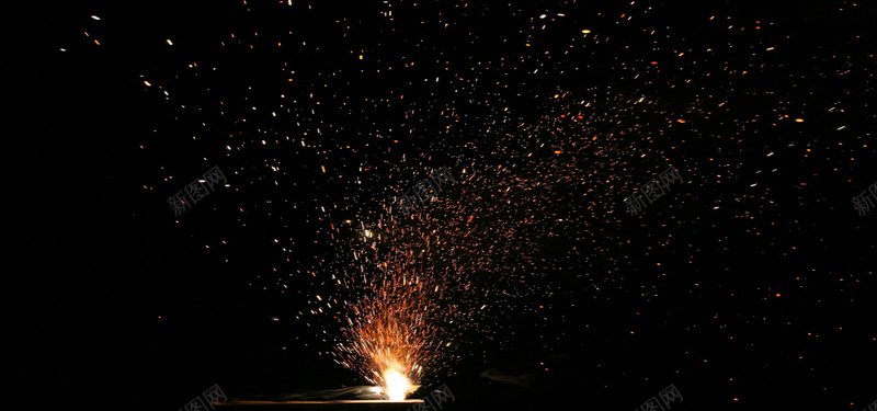 喷溅的火花背景图背景