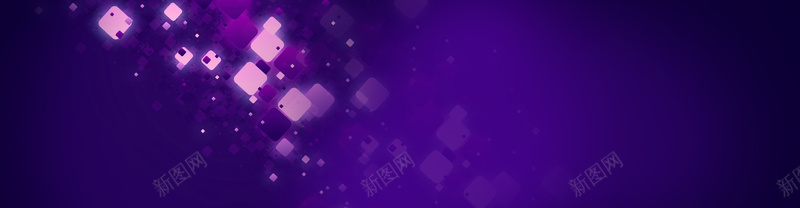 紫色梦幻几何海报背景背景