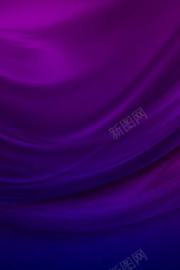 冬季上新紫色绸缎PSD分层banner背景
