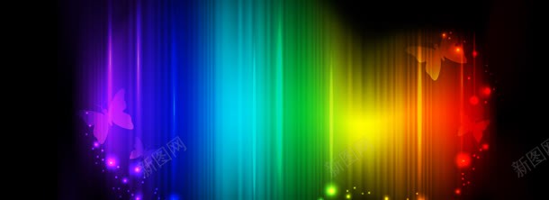 经典炫彩背景