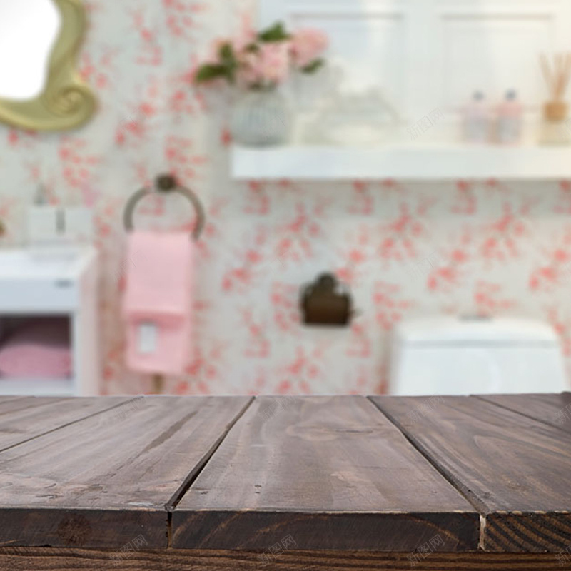 木板展台朦胧卫生间背景图jpg设计背景_88icon https://88icon.com 主图 卫生间 展台 朦胧 木板 清洁剂