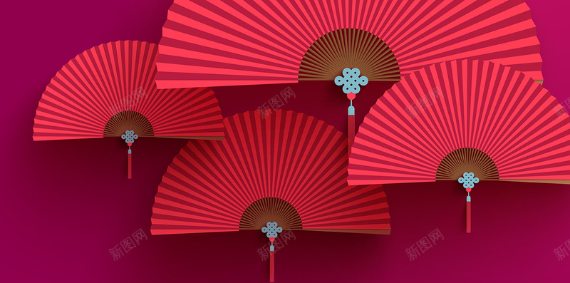 红色中秋节背景jpg设计背景_88icon https://88icon.com H5 h5 中国风 中秋节 卡通樱花红色扇子 团圆 扇子 红色