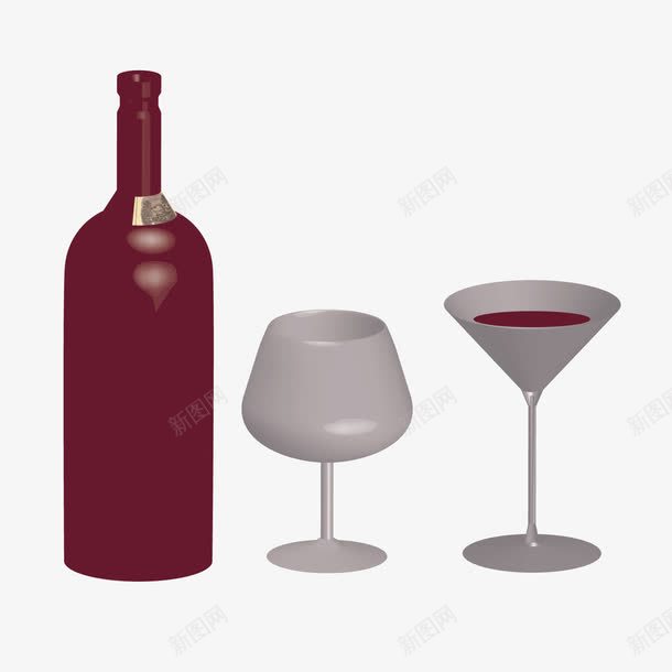 法国葡萄酒png免抠素材_88icon https://88icon.com 浪漫 葡萄酒 高脚杯