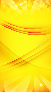 金黄色层次感H5背景元素背景