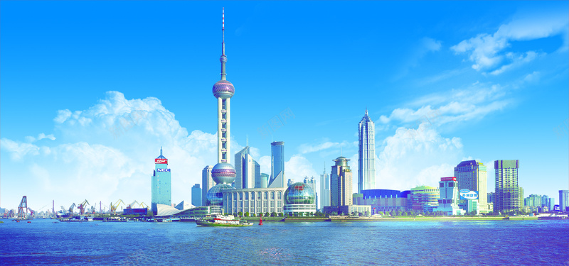 金融风景浪漫蓝色海报psd设计背景_88icon https://88icon.com 海报 蓝色 金融 风景浪漫