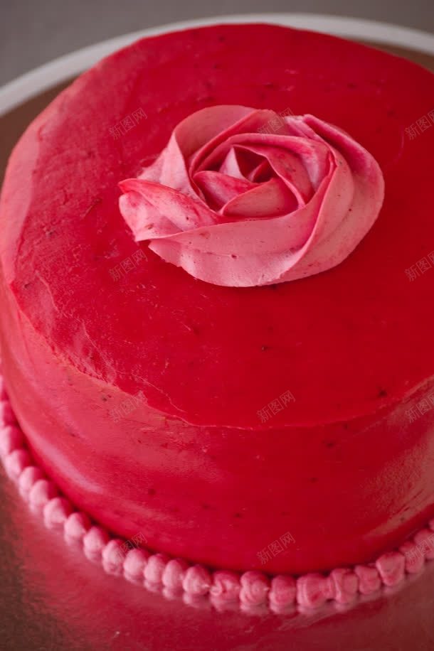 红色糕点玫瑰甜品jpg设计背景_88icon https://88icon.com 玫瑰 甜品 糕点 红色