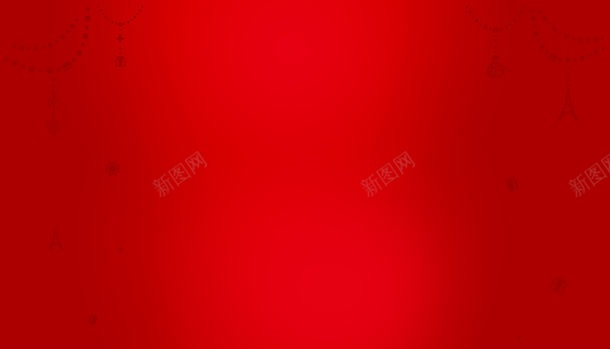 中国风红色项链海报背景