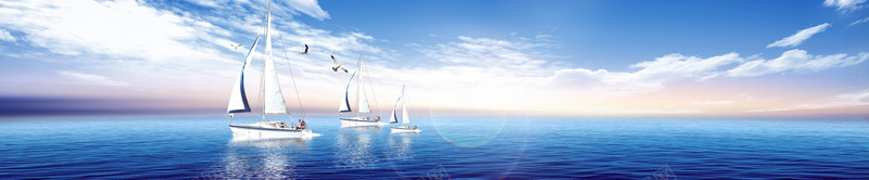 航海未来企业文化展板海报背景