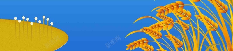 二十四节气白露手绘插画psd设计背景_88icon https://88icon.com 二十四节气 传统节气 宣传 手绘插画 河流 白露 秋天田野 简约