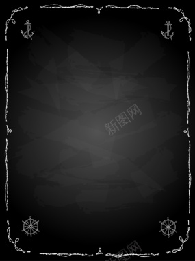 水墨笔刷矢量图背景