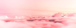 粉色云海淘宝背景图高清图片