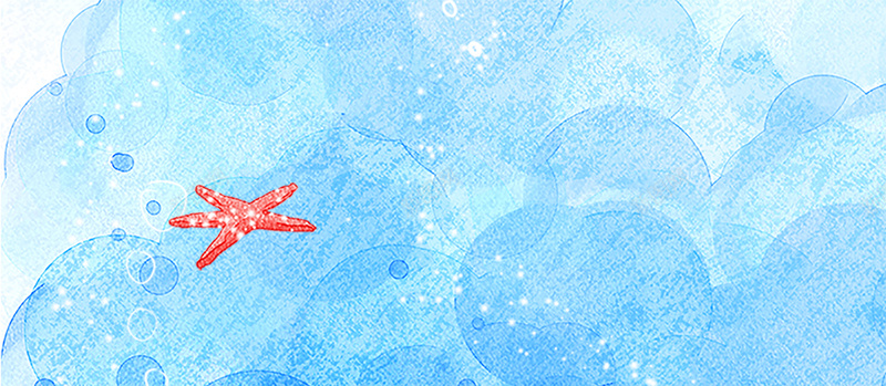 卡通海底背景jpg设计背景_88icon https://88icon.com 卡通 手绘 海底 海报banner 童趣 纯净 蓝色