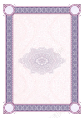 紫色花纹展板背景背景