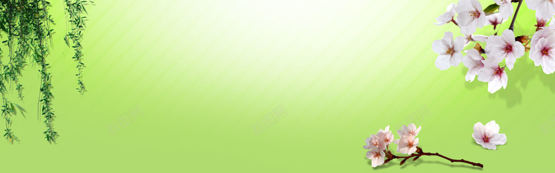 约惠春天海报背景