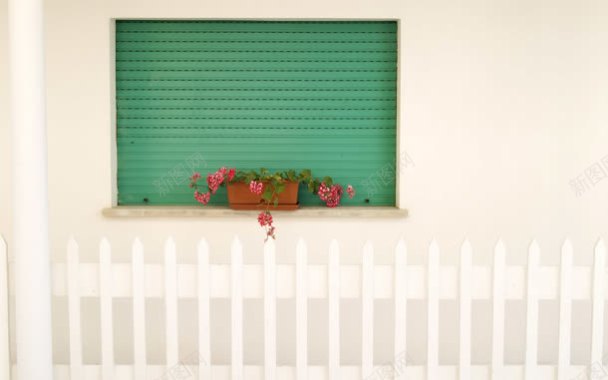 背景墙绿色窗台盆栽背景背景