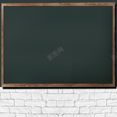 开学教育黑板墙面主图背景