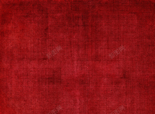 简约红色亚麻布纹背景图背景