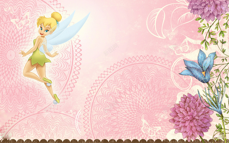 粉红色卡通迪尼斯公主背景图psd设计背景_88icon https://88icon.com 卡通 粉红色底 背景图 花朵 迪尼斯公主