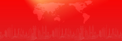中国概念国际经融中国风红色海报背景高清图片