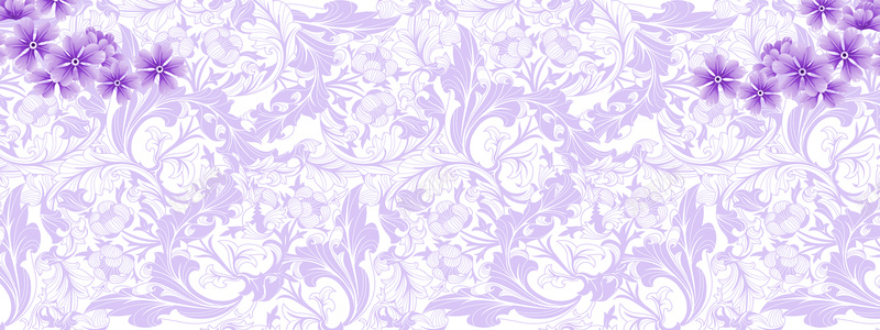 紫色花纹对称psd设计背景_88icon https://88icon.com 对称 海报banner 紫色 纹理 花纹 质感