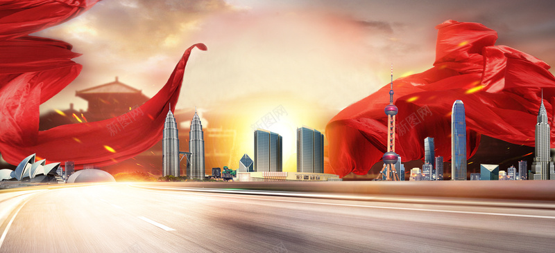 五一劳动节大气激情狂欢bannerpsd设计背景_88icon https://88icon.com 51 五一劳动节 促销背景 大促 大气 大气建筑 大道 激情 炫光 狂欢 电商 红绸 红色渐变背景