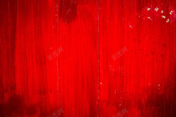 刷红漆的木板背景
