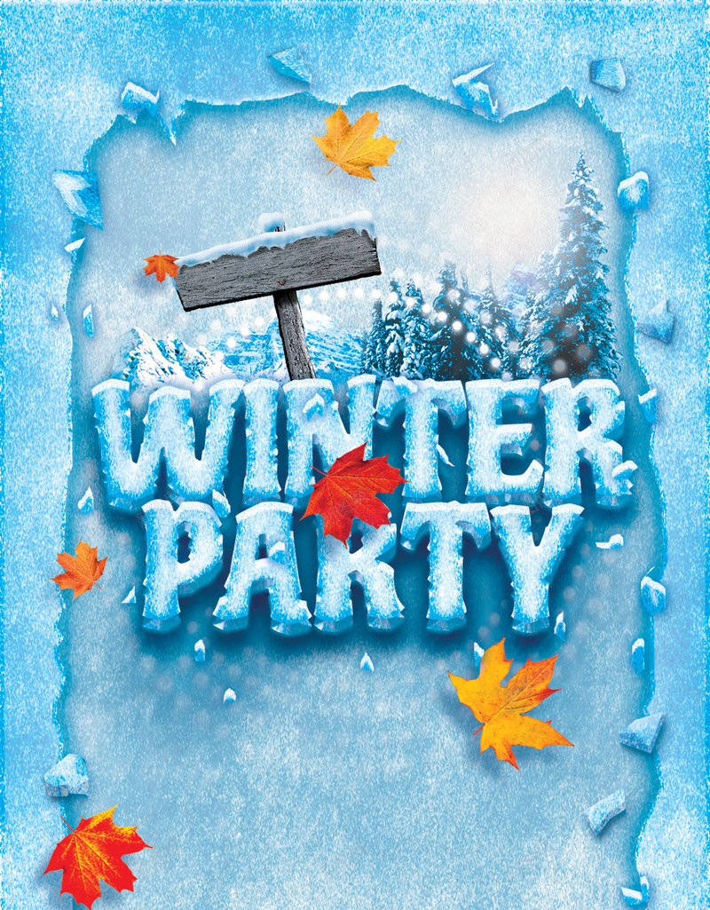 冬季冰雪PARTYH5psd设计背景_88icon https://88icon.com H5 PARTY h5 冬季 冰蓝色 冰雪 枫叶 树林 梦幻 欢庆 浪漫 童话 艺术字