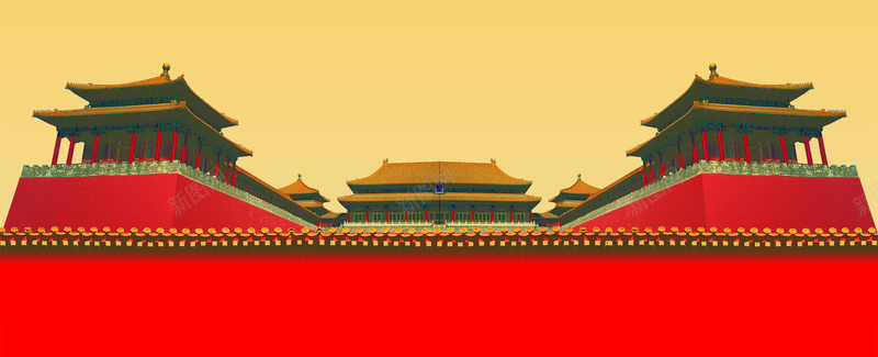 中国古典皇宫大气背景背景